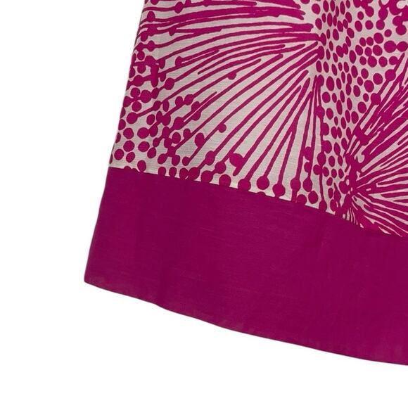 Doncaster Pink & White Patterned Mini Dress - Picture 3 of 6